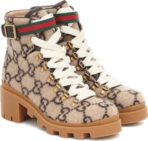 gucci snow boots womens|gucci gg wool ankle boots.